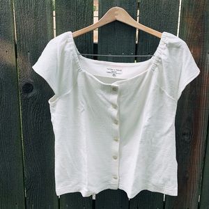 Texture and Thread Madewell top!